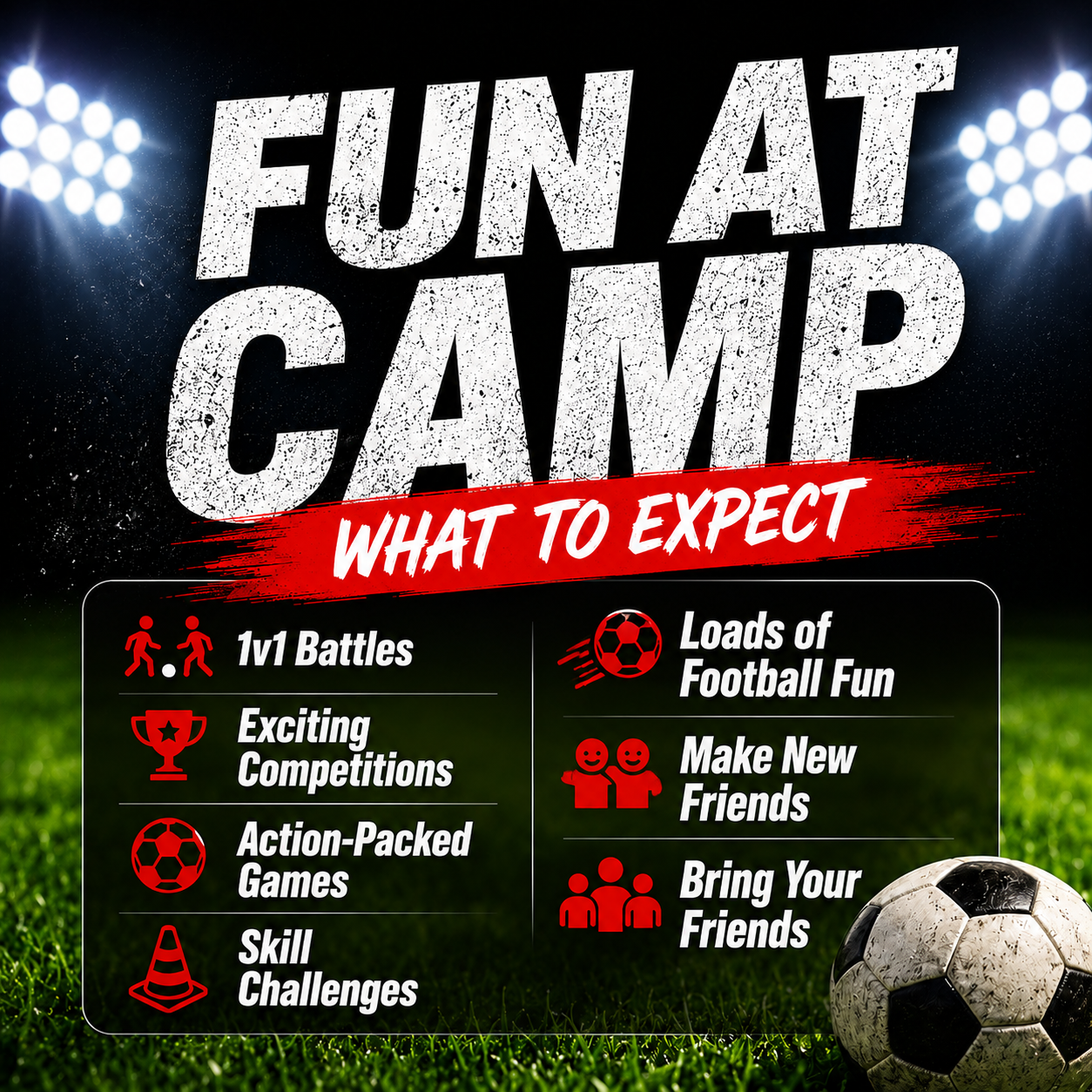 FOOTBALL SUMMER PROGRAMME